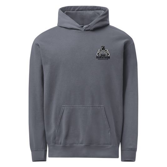 Grey Bar Survivor Hoodie